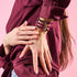 Mulberry Trance | Bracelet en argent sterling 925 | Bracelet œil de tigre Galaxy
